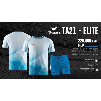 ÁO BÓNG ĐÁ KHÔNG LOGO TA21 ELITE